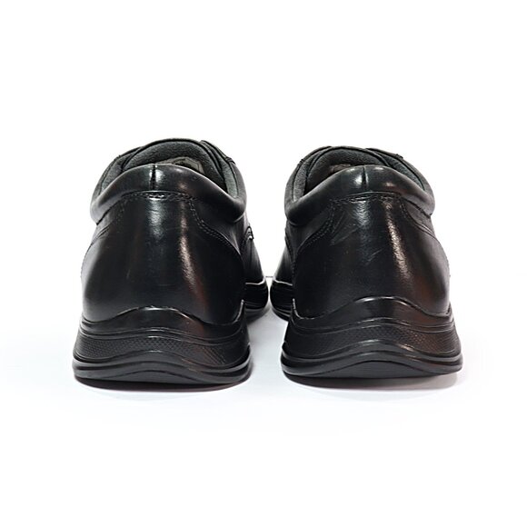 Anodyne No 12 Mens Casual Shoe Oxford Orthopedic Black Leather Extra Depth 11.5M main image 5